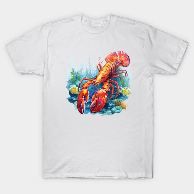 Red Lobster T-Shirt by zooleisurelife